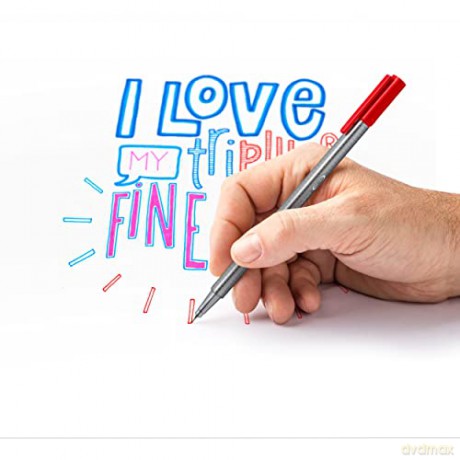 Staedtler - Triplus Fineliner Happy, 10 pcs (334 C10 HA)