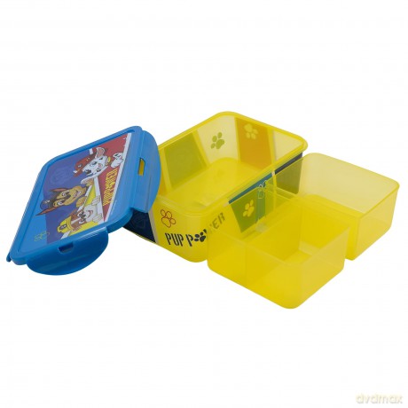 Stor - Lunch Box w/Removable Compartments - Paw Patrol (088808737-74645)