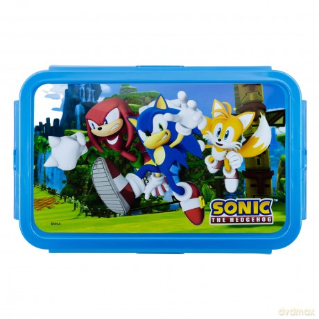 Stor - Lunch Box w/Removable Compartments - Sonic (088808737-40545)