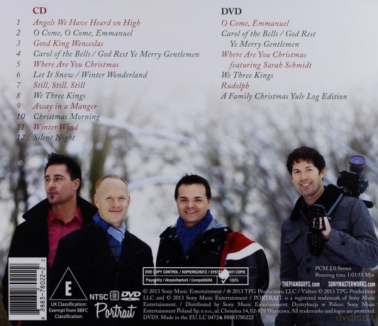 The Piano Guys: A Family Christmas [CD]+[DVD]