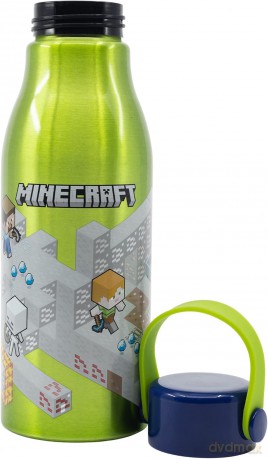 Stor - Water Bottle w/Flexi Handle 760 ml - Minecraft (088808715-40461)