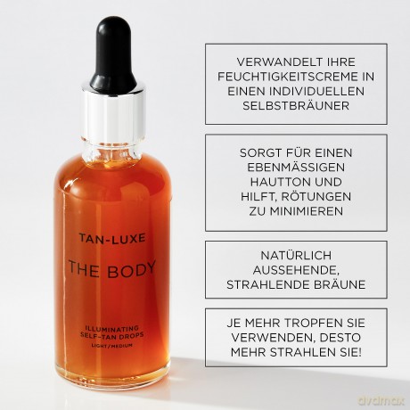 Tan-Luxe - Self Tan Oil The Body Medium/Dark 50 ml