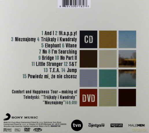 Dawid Podsiadło: Comfort And Happiness (digipack) [CD]+[DVD]