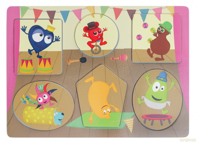 Teddykompaniet - Babblarna - Emotion puzzle - (TK13069)