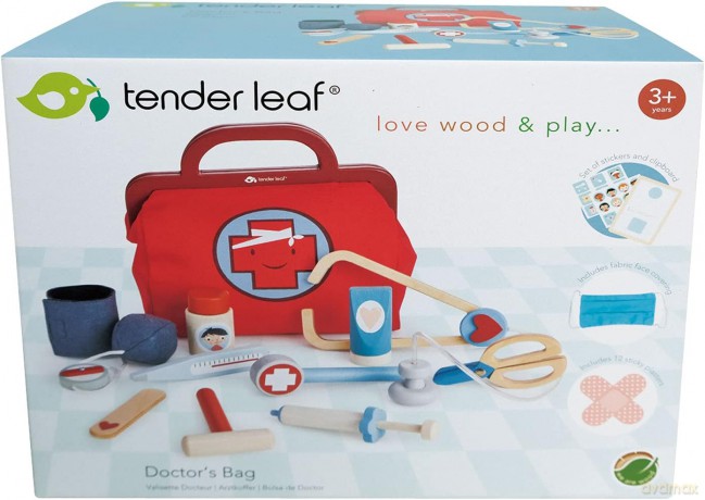 Zestaw lekarski z kuferkiem Tender Leaf Toys