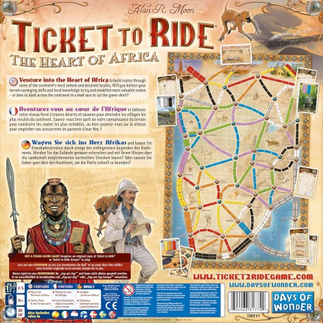 Ticket To Ride - The Heart of Africa