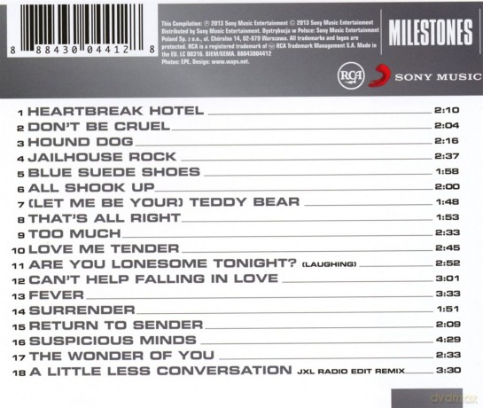 Elvis Presley: Milestones - Elvis [CD]