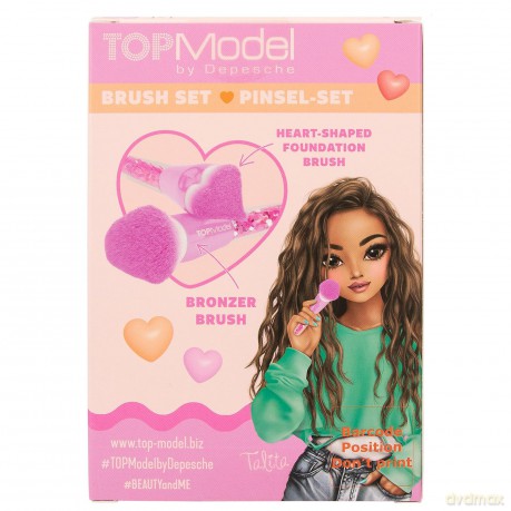 TOPModel Brush Set Heart BEAUTY and ME (0412817)