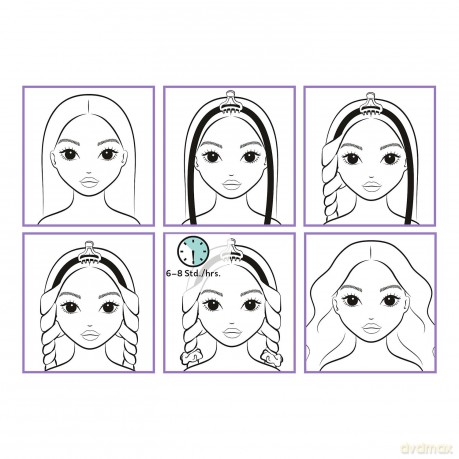 Depesche 12827 TOPModel Beauty and Me - Zestaw do modelowania loków