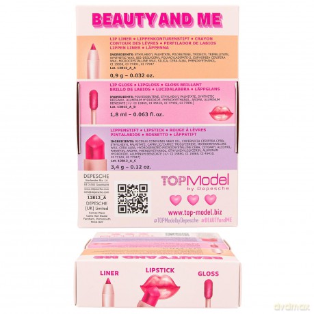 Depesche 12812 TOPModel Beauty and Me - trio do ust