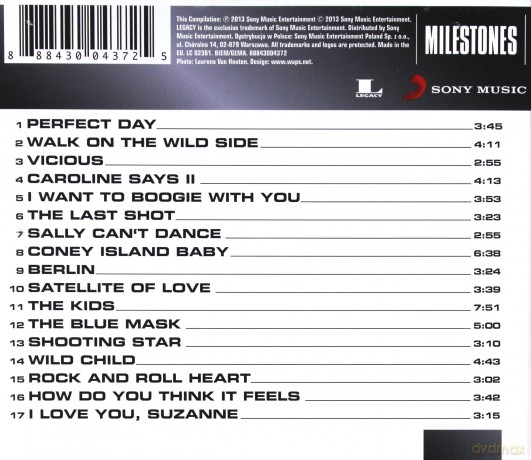 Lou Reed: Milestones - Lou Reed [CD]