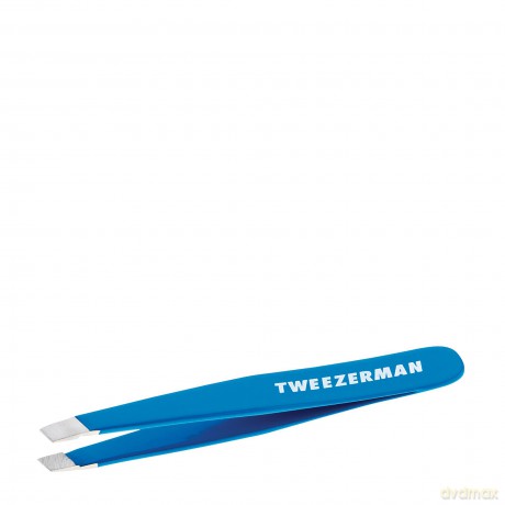 Pęseta Tweezerman - Mini Slant Tweezer Bahama Blue