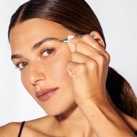 Tweezerman - Mini Slant Tweezer Blue Mosaic