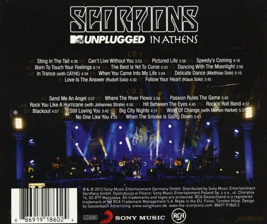 Scorpions: Mtv Unplugged [2CD]