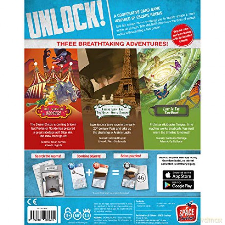 Gra planszowa Space Cowboys Unlock! Timeless Adventures