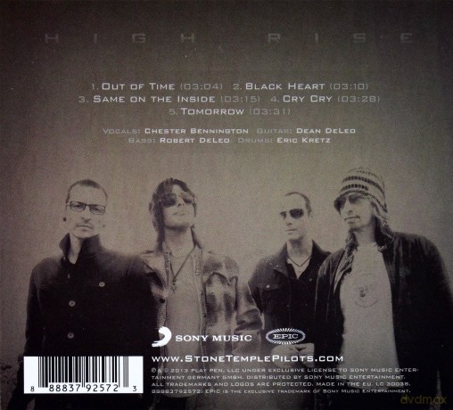 Stone Temple Pilots With Chest: High Rise (digipack) [CD]