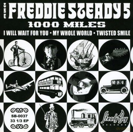 Freddie Steady 5: 1000 Miles EP [Winyl]