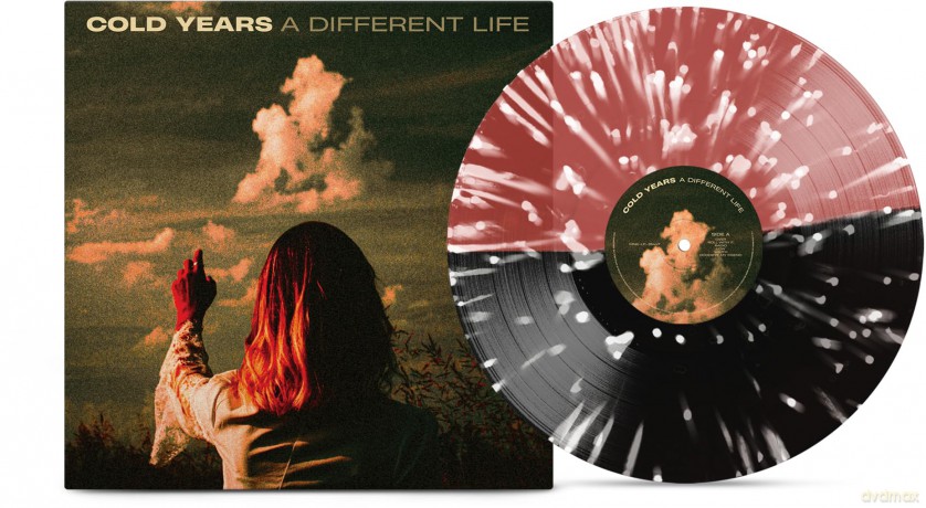 Cold Years: A Different Life (Half-Half Black/Blood Red/White Splatter) [Winyl]