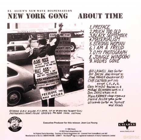 New York Gong: About Time [CD]