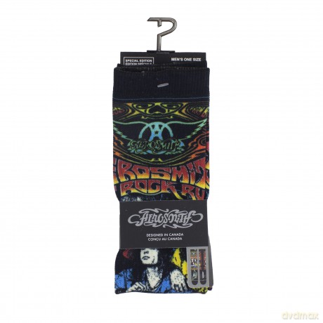 Aerosmith: Aerosmith Let Rock Rule Crew Socks (One Size)