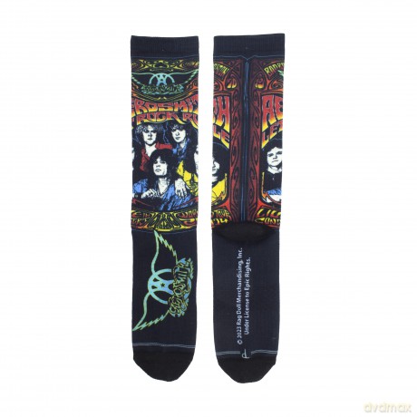 Aerosmith: Aerosmith Let Rock Rule Crew Socks (One Size)