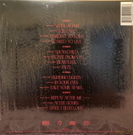 Weeknd: After Hours (X) (Clear/Red Splatter) [Winyl]