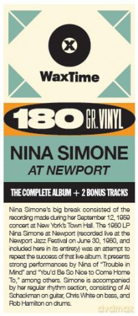 Nina Simone: At Newport (+2 Bonus Tracks) (Limited) [Winyl]