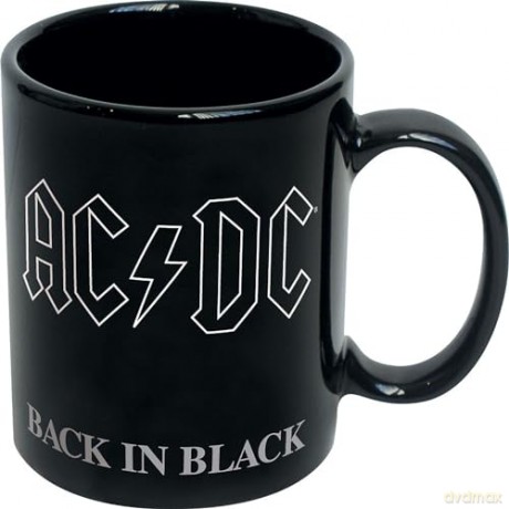 AC/DC: Back In Black 18Oz Black Kubek
