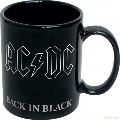 AC/DC: Back In Black 18Oz Black Kubek