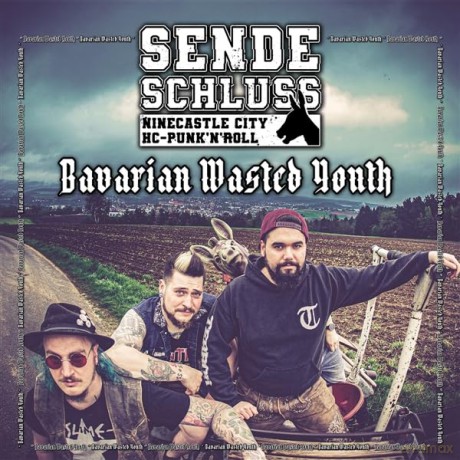 Sendeschluss: Bavarian Wasted Youth EP (Blue/White) (+Booklet) [Winyl]