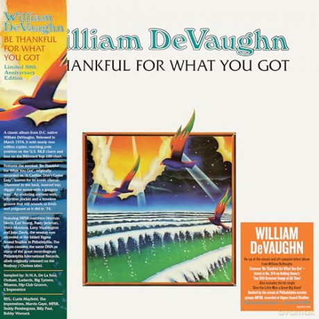 William Devaughn: Be Thankful For What You Got (50th Anniversary) V2 [Winyl]