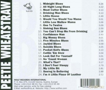 Peetie Wheatstraw: Best Of Blues 8 - Peetie Wheatstraw [CD]