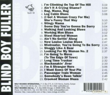 Blind Boy Fuller: Best Of Blues Blind Boy Fuller [CD]
