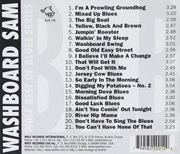 Washboard Sam: Best Of Blues Washboard Sam [CD]