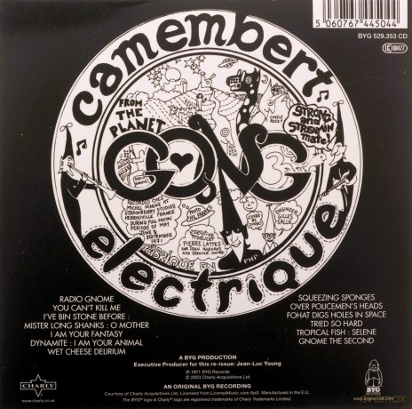 Gong: Camembert Electrique [CD]
