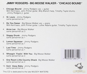 Jimmy Rogers/Big Moose Walker: Chicago Bound [CD]