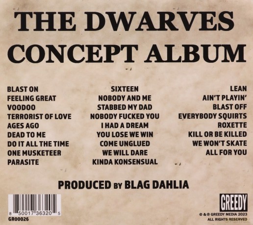 Dwarves: Concept Album [CD]