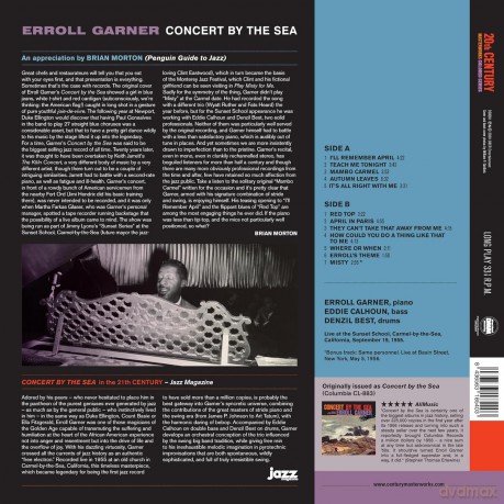 Erroll Garner: Concert By The Sea (+1 Bonus Track) (Limited) (Red) [Winyl]