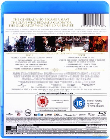 Gladiator (Remastered) [2xBlu-Ray]