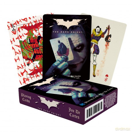 Dc Comics: Dark Knight Joker Playing Cards [KARTY]
