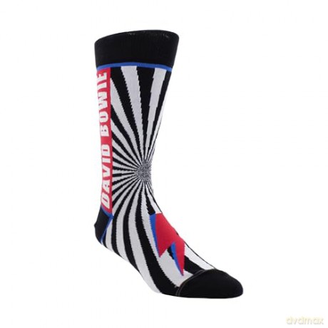 David Bowie: David Bowie Flash Stripes Crew Socks (One Size)