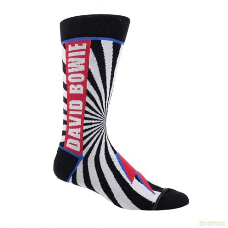 David Bowie: David Bowie Flash Stripes Crew Socks (One Size)