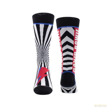 David Bowie: David Bowie Flash Stripes Crew Socks (One Size)