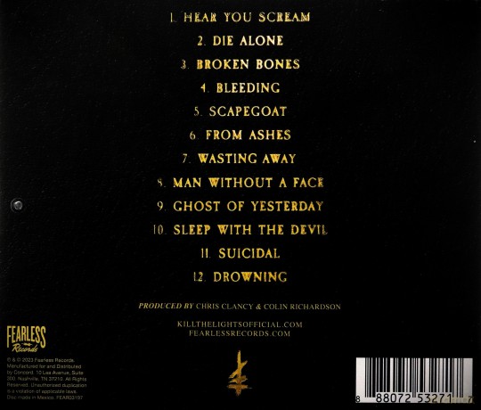 Kill The Lights: Death Melodies [CD]