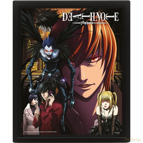 Death Note: Death Note (Connected By Fate) 3D Lenticular Poster (Framed)