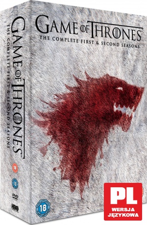 Gra o tron sezon 1 + 2  [BOX] [10DVD]