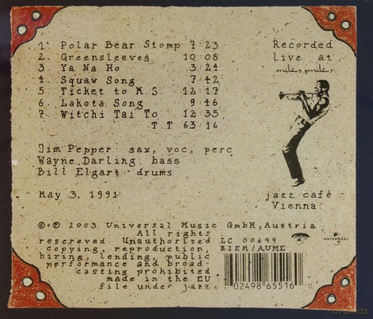 Pepper Jim Trio: Polar Bear Stomp [CD]