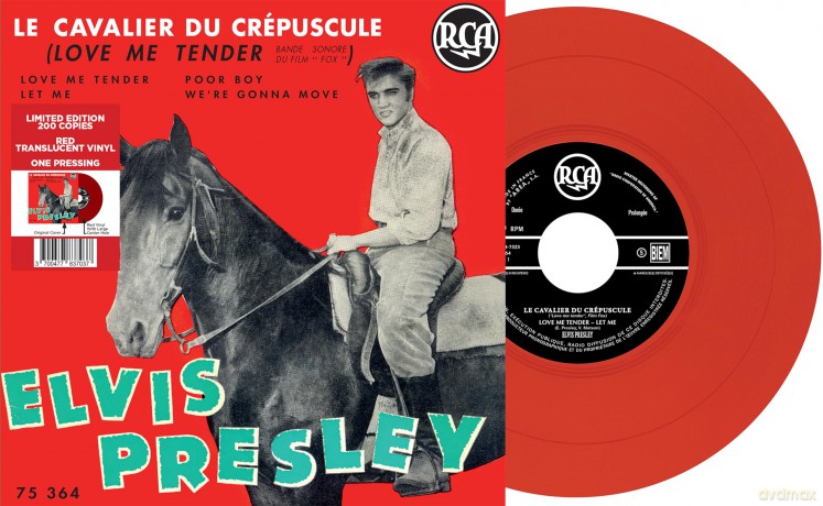 Elvis Presley: Ep Etranger No11 - Le Cavalier Du Crepuscule (Red) [Winyl]