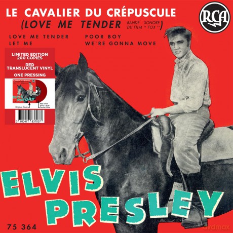 Elvis Presley: Ep Etranger No11 - Le Cavalier Du Crepuscule (Red) [Winyl]