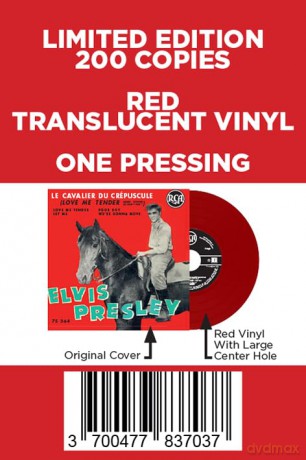 Elvis Presley: Ep Etranger No11 - Le Cavalier Du Crepuscule (Red) [Winyl]